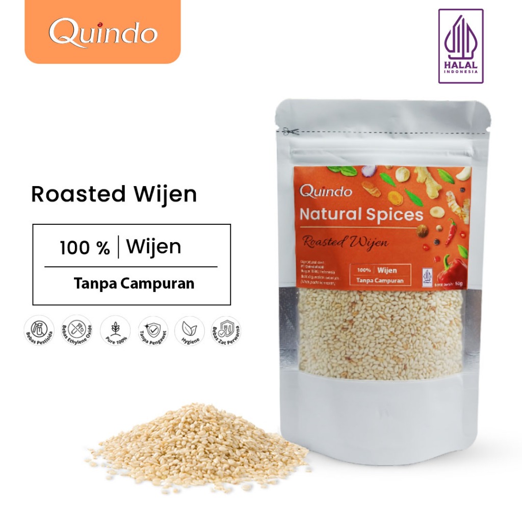 

Roasted Wijen / Wijen sangrai 50 gr