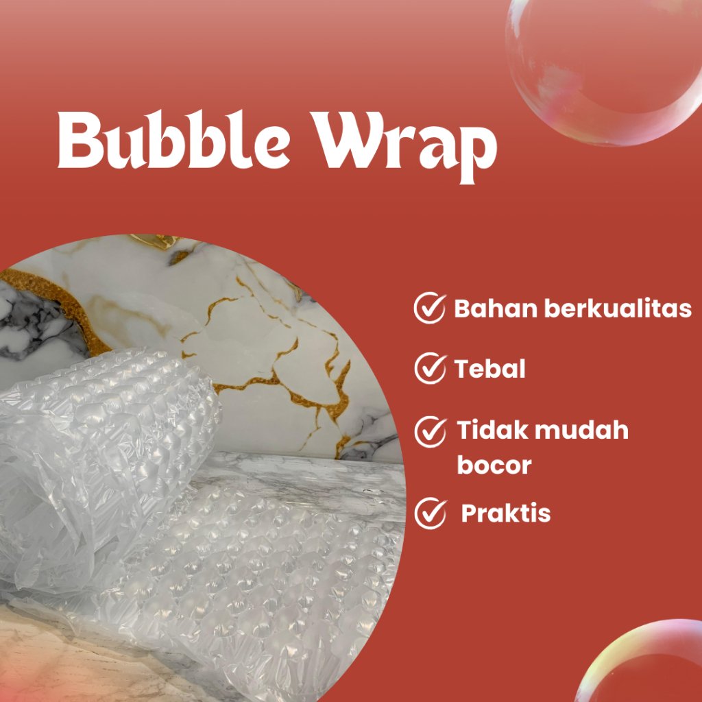 

Bubble Wrap Boba 40x60 Inflatable Roll / Poly Air Bag Cushion Packing