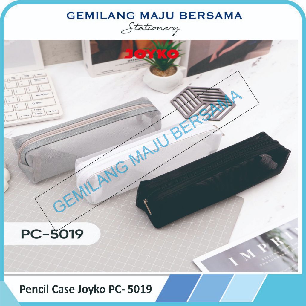 

Pencil Case Kotak Pencil Jaring dompet Joyko PC- 5019