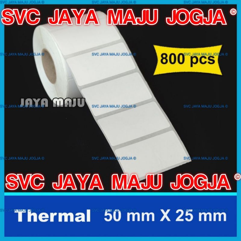 

STIKER KERTAS LABEL THERMAL 50 MM x 25 MM 50x25 50 x 25 - 1 BARIS - ISI 800 || LABEL DIRECT THERMAL TANPA RIBBON BARCODE || 50 X 25 THERMAL TOP COAT - 1 LINE - FACE OUT - ISI 800 PCS || 50X25 TOKO AKSESORIS HP SPAREPART BENGKEL MOTOR MOBIL