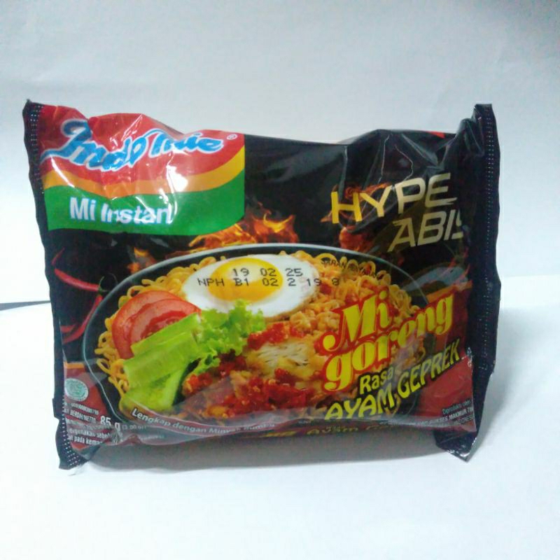 

MIE GORENG AYAM GEPREK // INDOMIE // 1 PCS