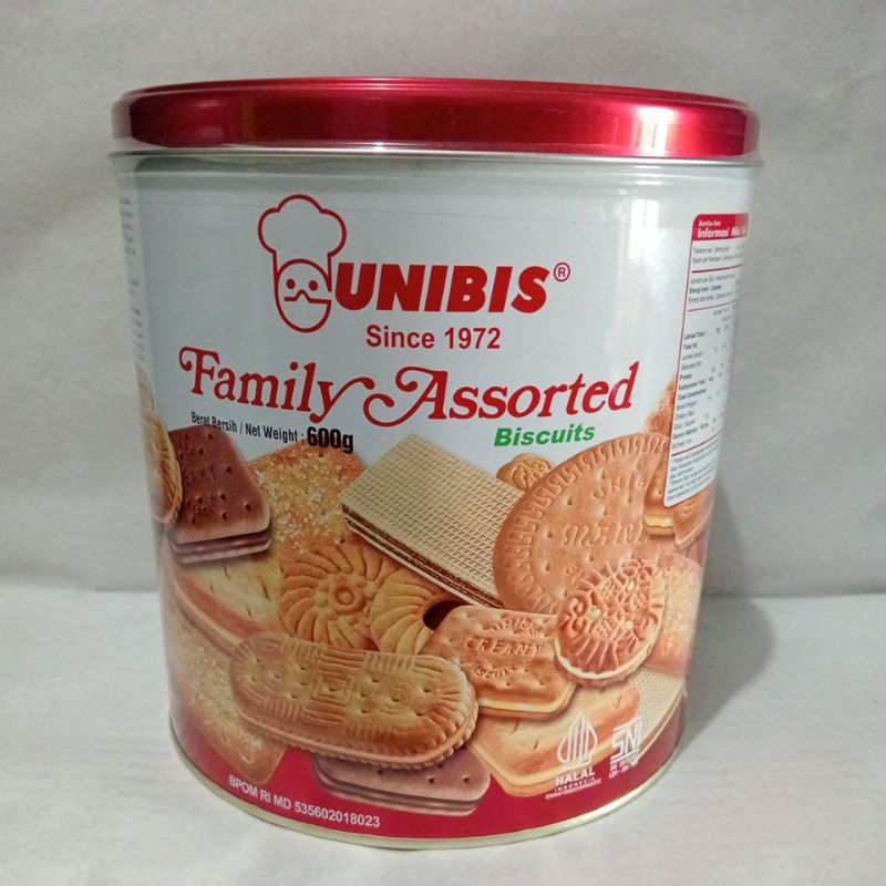

Unibis Family Biskut Beraneka Rasa 600g