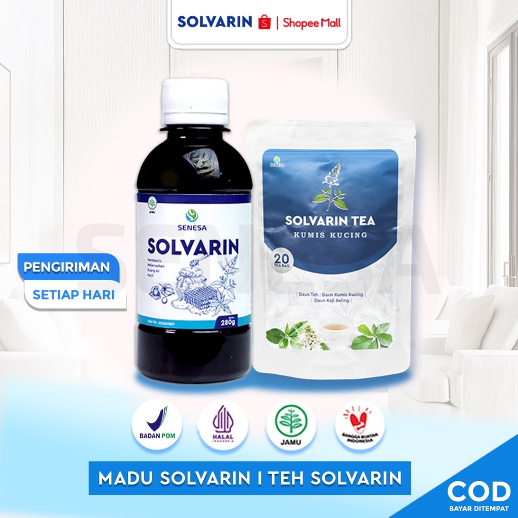 

SOLVARIN - 2 pcs Teh dan Madu Kumis Kucing yang Cocok untuk Masalah Kencing