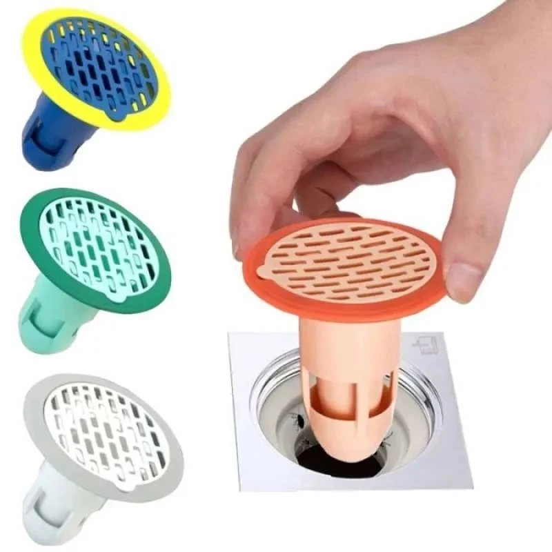 ( CNC ) Saringan Wastafel Drainase Penutup Saluran Air Lantai Wastafel Anti Bau Mampet Avur Toilet K