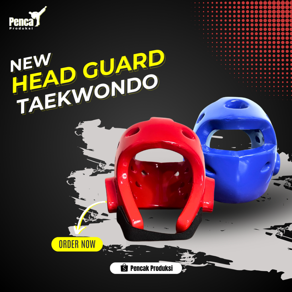 Head Protector Taekwondo, Pelindung Kepala Taekwondo,  Helm Taekwondo