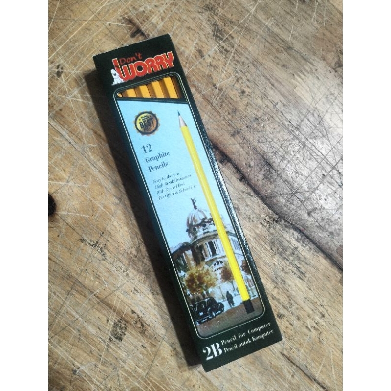 

Pencil/Pensil 2B Murah merk worry/Montana/exis Harga Termurah isi 12pcs