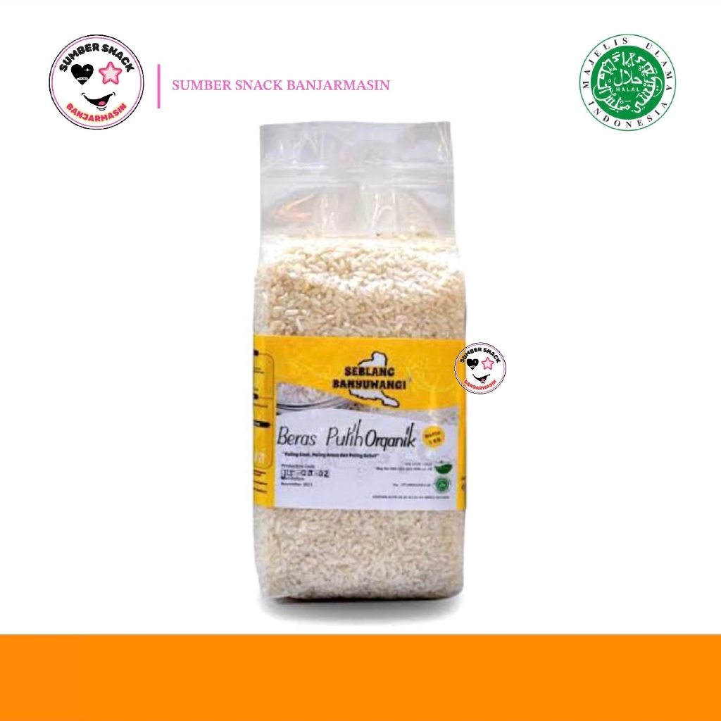 

Beras Putih Organik Seblang Banyuwangi (1kg)