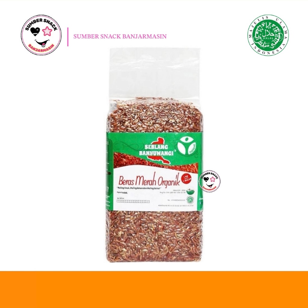 

Beras Merah Organik Seblang Banyuwangi (1kg)