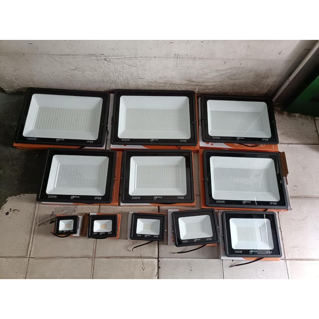 Lampu Sorot SMD Lampu Jalan Tembak Flood Light 6000K PUTIH