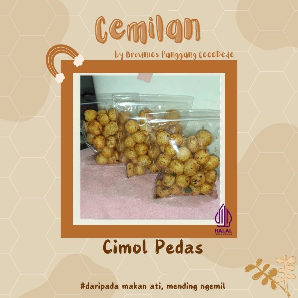 

Cimol Pedas Renyah tidak keras