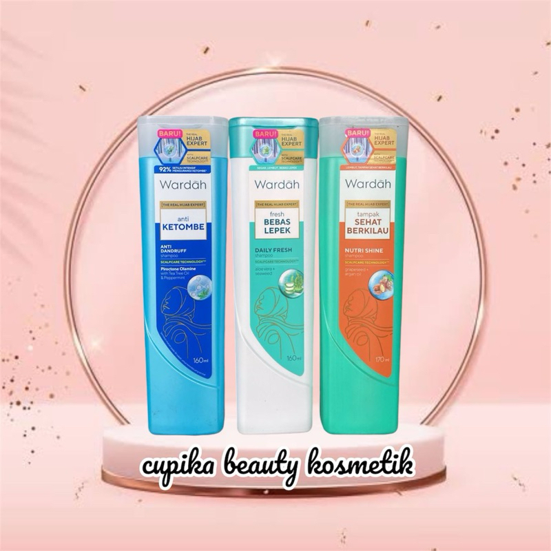 ce,oz} WARDAH shampoo 160 ml - the real hijab expert scalpcare technology