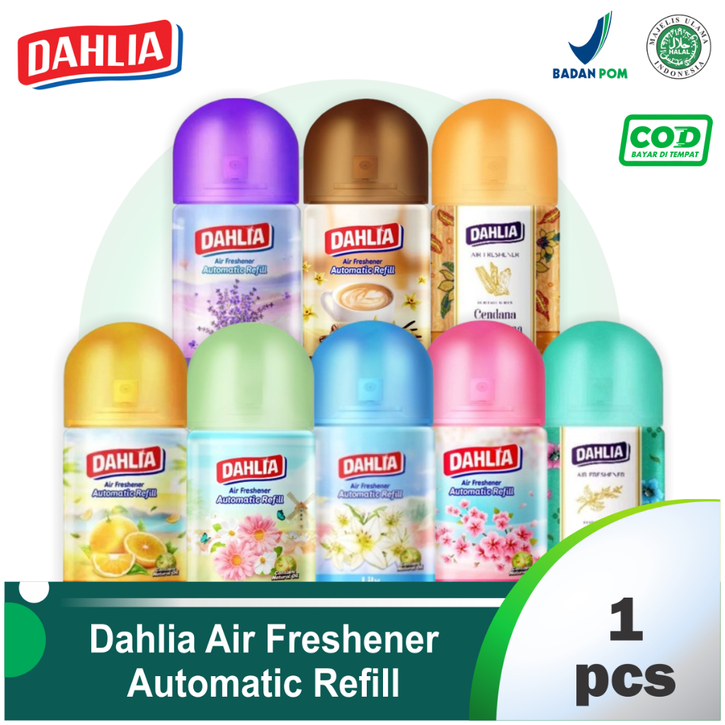 Dahlia Air Freshener Automatic Refill - Pengharum Ruangan