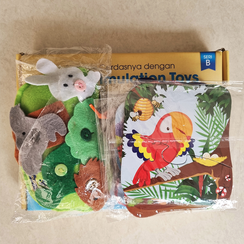 PRELOVED MAINAN ANAK ENFAGROW BRAIN STIMULATION TOYS SERI B KONDISI BAGUS