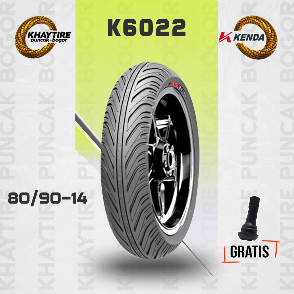 Ban Motor Matic // KENDA K6022 80/90 Ring 14 Tubeless