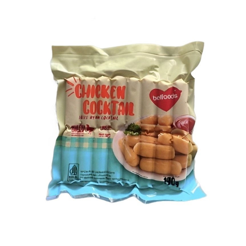 

Belfoods Chicken Cocktail ( Sosis Ayam Cocktail ) 190gr