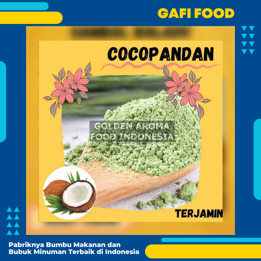 

BUMBU TABUR RASA COCOPANDAN 1 KG BUBUK TABUR COCOPANDAN 1KG FOOD GRADE ENAK TERBAIK SEASONING POWDER