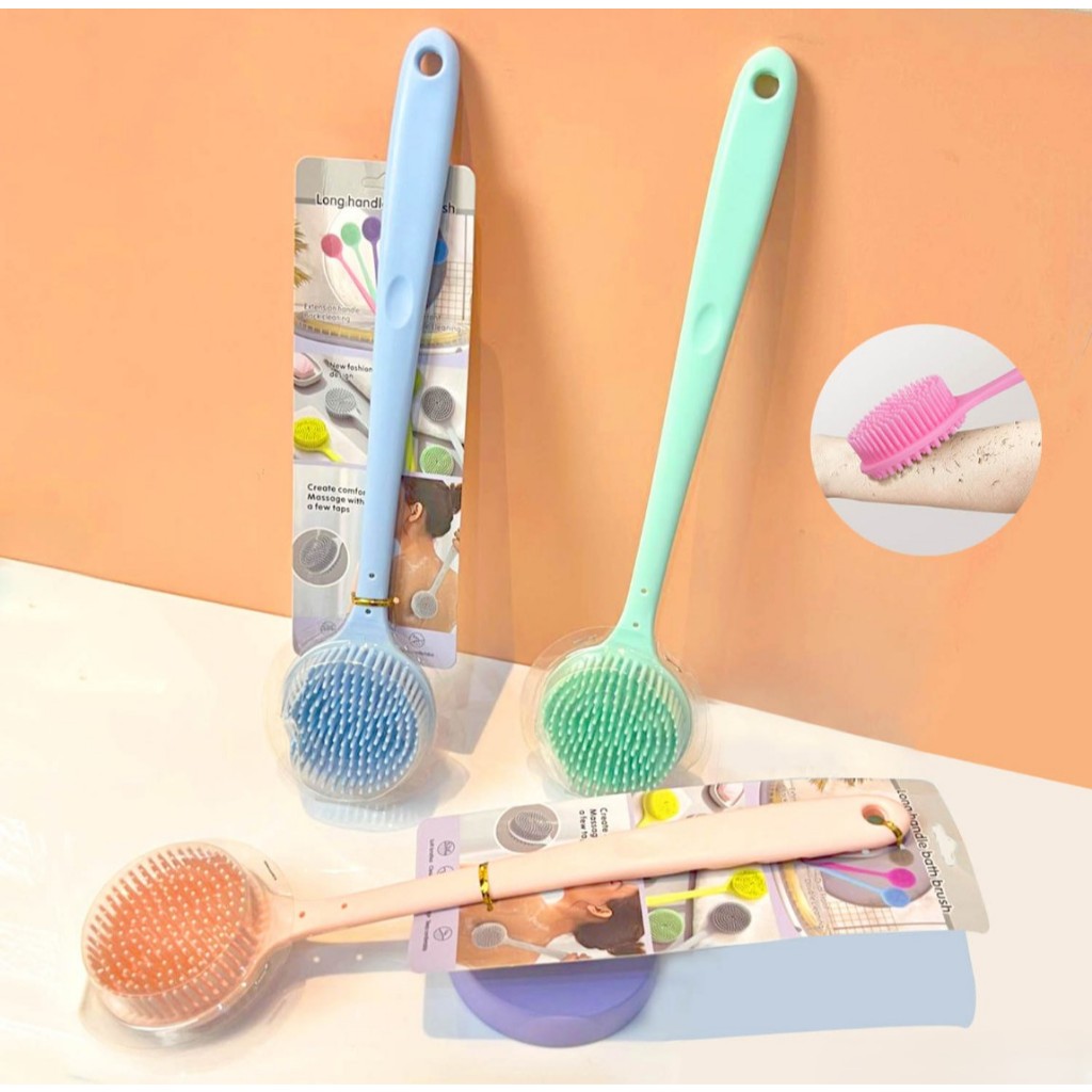 Sikat Punggung Silikon / Sikat Mandi / Sikat Gosok Punggung Silikon