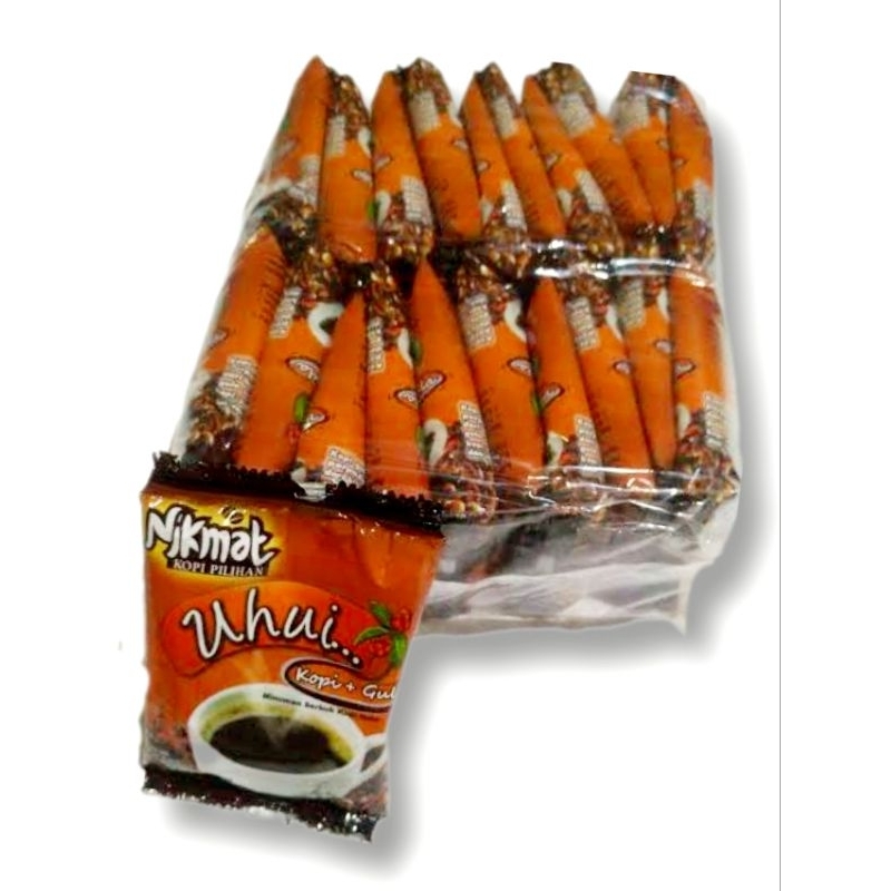 

Kopi Nikmat uhuy 1pack 2 Renteng kopi + Gula