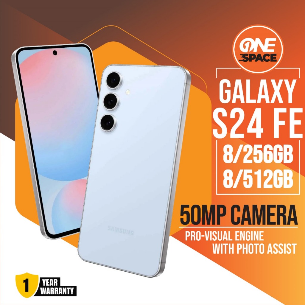 Samsung Galaxy S24 FE 5G 8/256 8/512 RAM 8GB ROM 256GB 512GB HP Smartphone Android