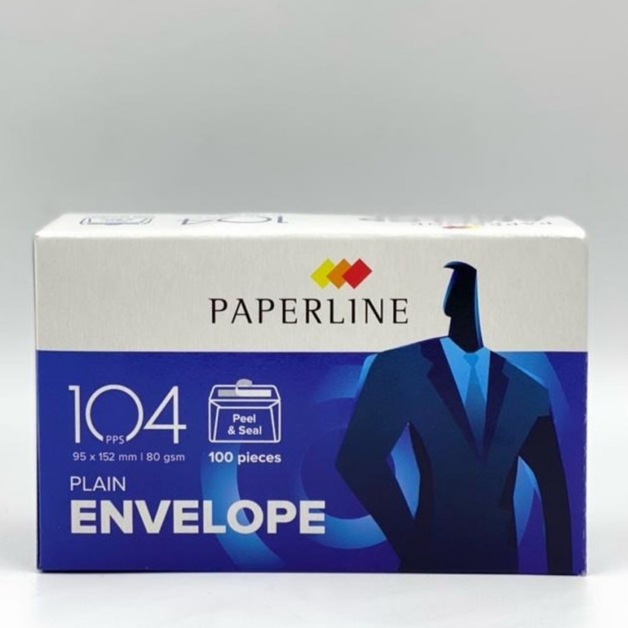 

Amplop Putih PAPERLINE 104 PPS Lem / Perekat