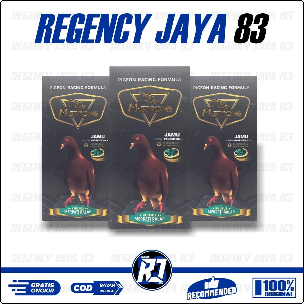 M-STRONG VITAMIN MERPATI LOMBA