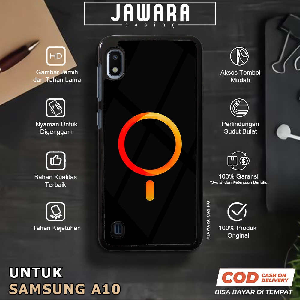 Case Samsung A10 Casing Samsung A10 [MAGS] Premium Case Glossy Case Hp Samsung Jawara Casing Hp Sams