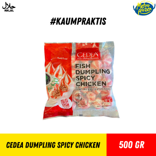 

CEDEA FISH DUMPLING SPICY CHICKEN 500gr// Dumpling ikan pedas// dumpling instan Banjarmasin