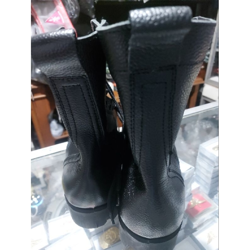 SEPATU PDL JATAH KULIT JERUK