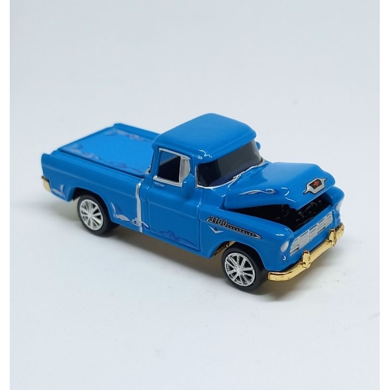 johnny lightning 1955 chevy cameo scrapin' loose diecast 1/64