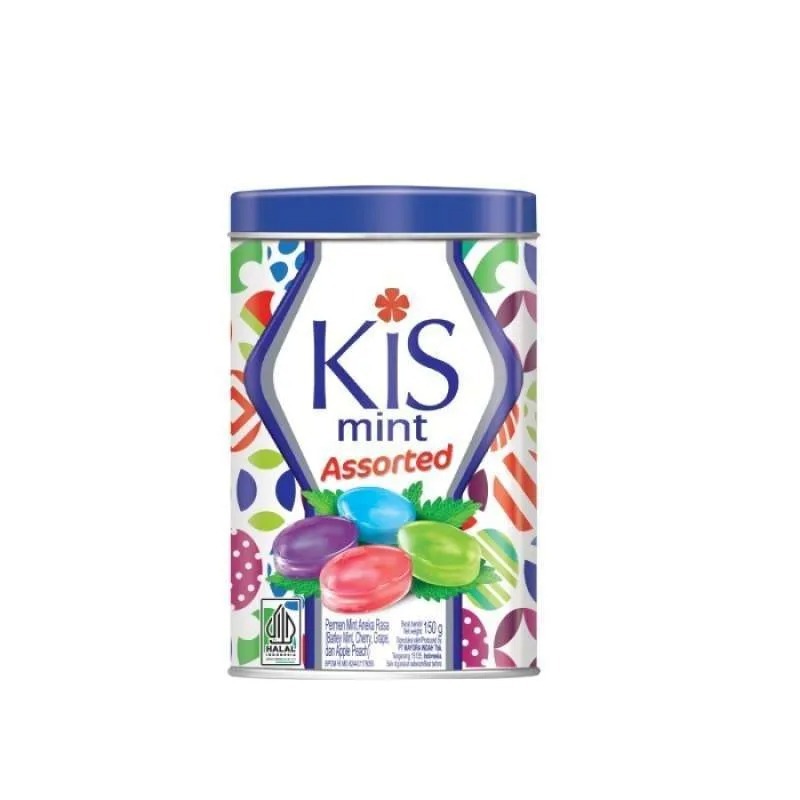 

KIS Mint Assorted 150gr Permen Kiss Min Aneka Rasa Buah (Barley, Cherry, Grape, dan Apple Peach)