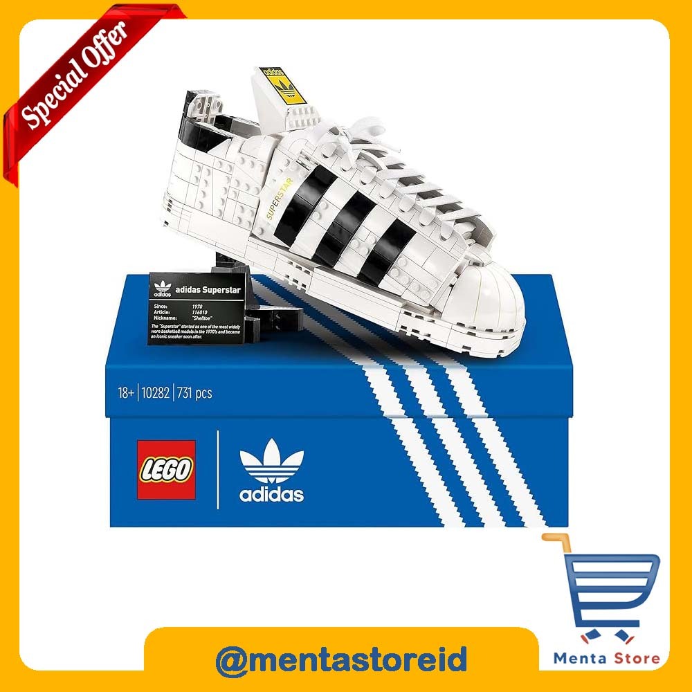 LEGO Creator Expert 10282 adidas Originals Superstar Sepatu Shoes
