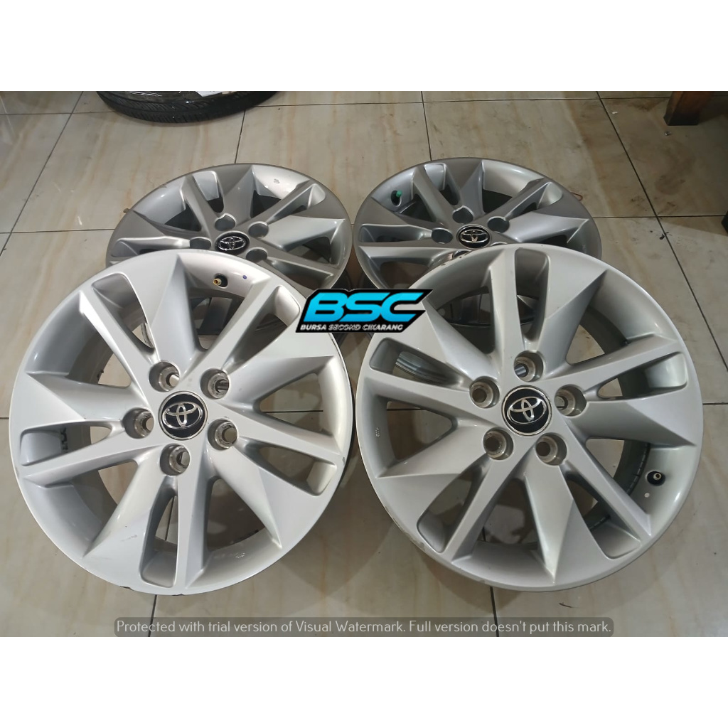Velg Mobil Bekas Copotan R16 Ori Innova Reborn Pcd 5x114 Ring 16 Buat Camry APV Granmax Luxio Pelek 