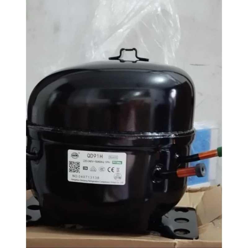 COMPRESSOR KULKAS 2 PINTU QD91 1/4PK | COMPRESSOR KULKAS 1/4PK R134 | COMPRESSOR KULKAS 2 PINTU 1/4P
