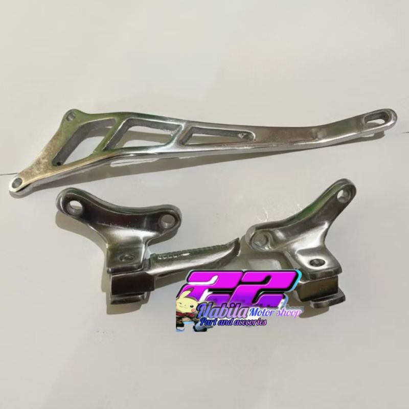 power fotstep belakang MX king Malaysia set pangkon knalpot MX king