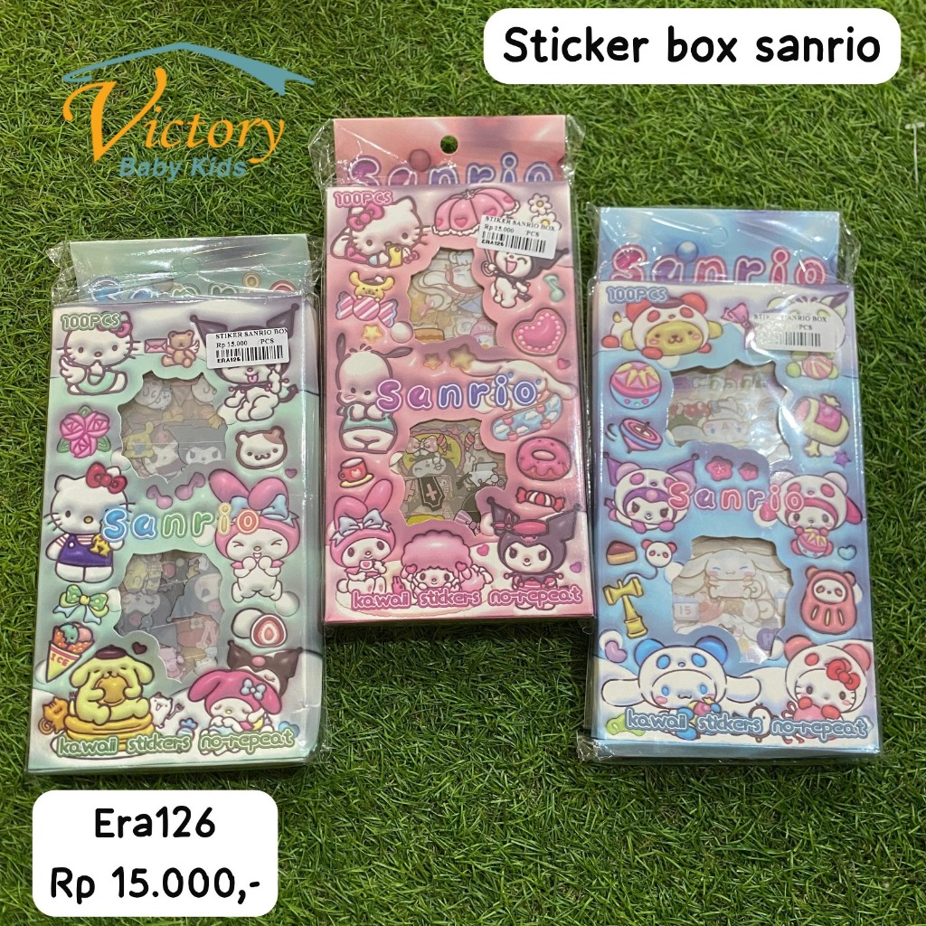 

Stiker Box Mainan Anak Motif Lucu Isi 100pcs