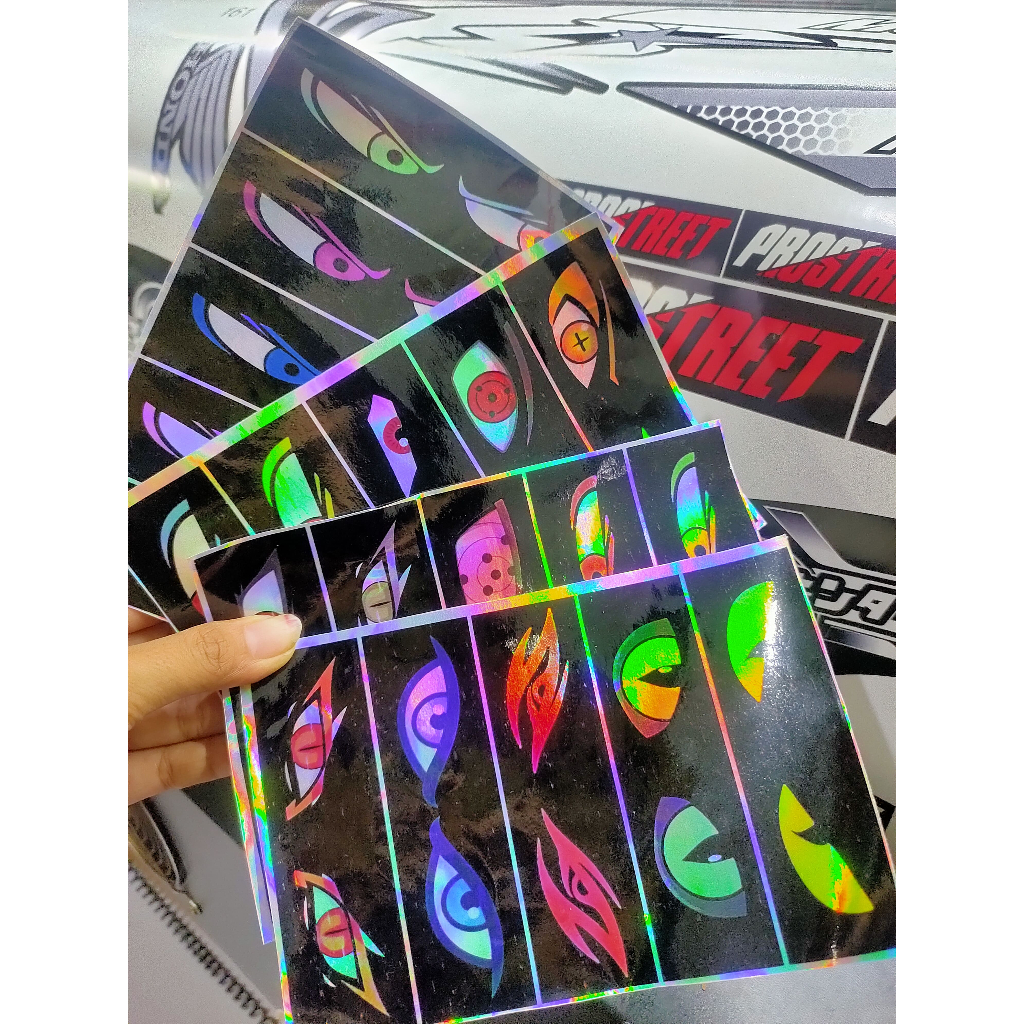 STIKER STRUBO MATA NYALA MINIATUR BUS MANIA