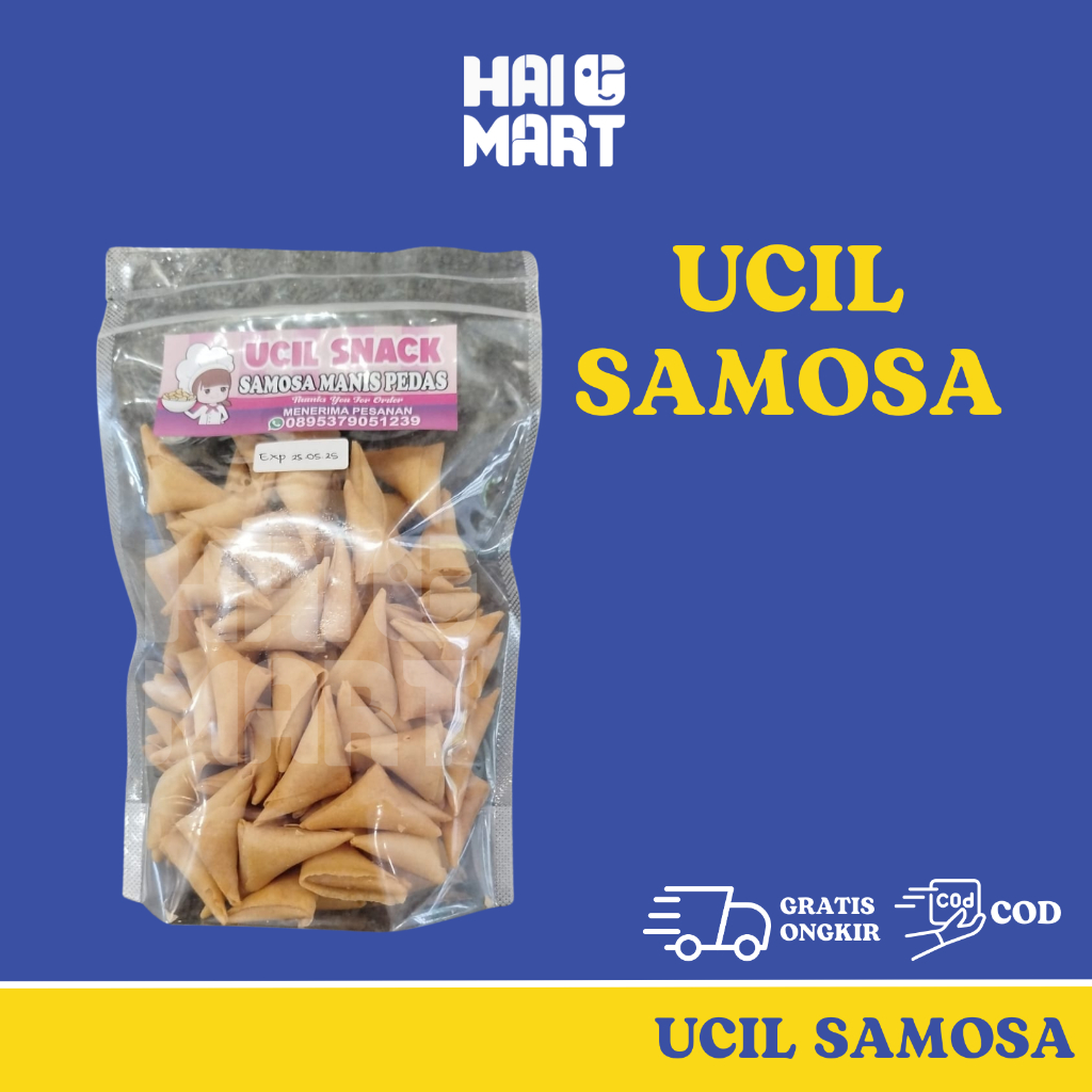 

Ucil Samosa Manis Pedas