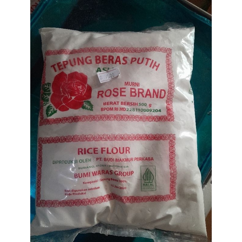 

Tepung Beras Rose Brand 500g