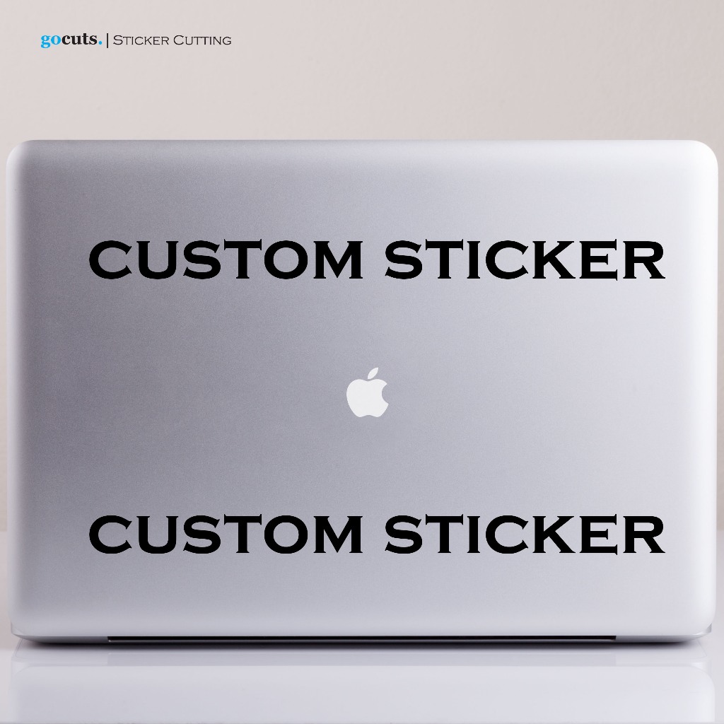 

Stiker Custom Laptop Motor Mobil Sticker Cutting