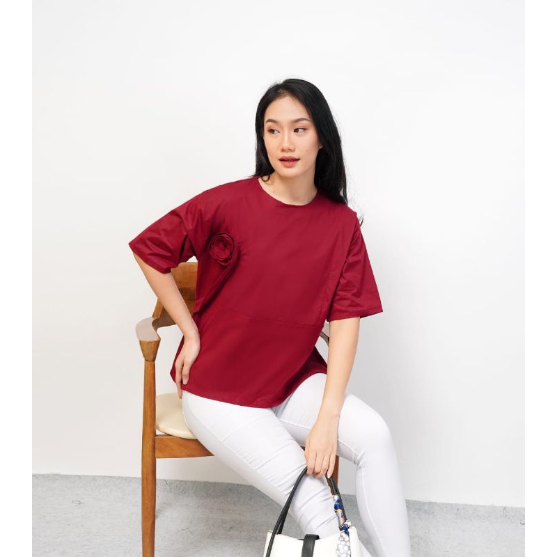 (NEW) LD 110, LD 130cm ATASAN BIGSIZE ATASAN JUMBO BLOUSE JUMBO BLOUSE BAJU NATAL