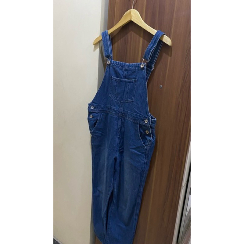(PRELOVED) Jumpsuit dark blue denim by COLZA Original