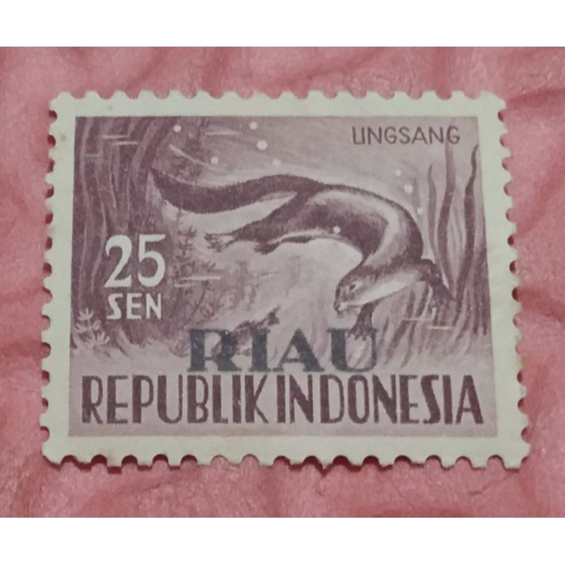

Prangko Lawas RI Seri HEWAN C.T. RIAU Type II Thn 1957