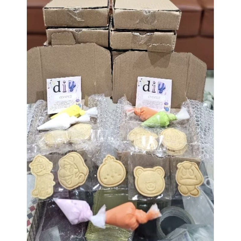 

Cookies DIY Natal Perpaket isi 6pcs + icing sugar 3pcs Cookie Kukis DIY