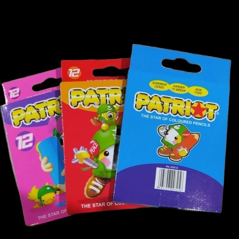 

Pensil Warna Patriot 12w Pendek