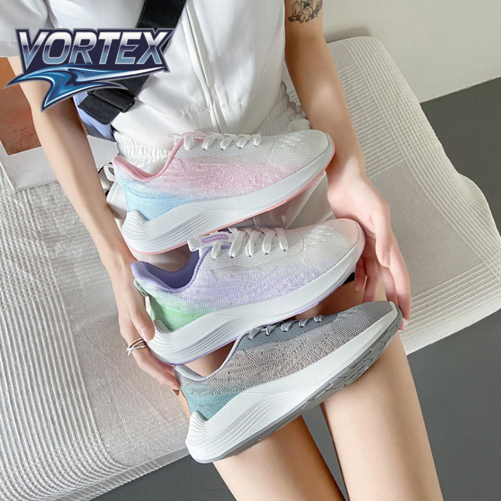 Murah Vortex 36 - 39 Zara Vibe - Sepatu Sneakers Wanita Olahraga Running Casual Shoes Lari Casual