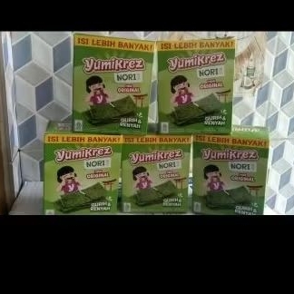 

Yumikrez nori 1 box isi 12pcs