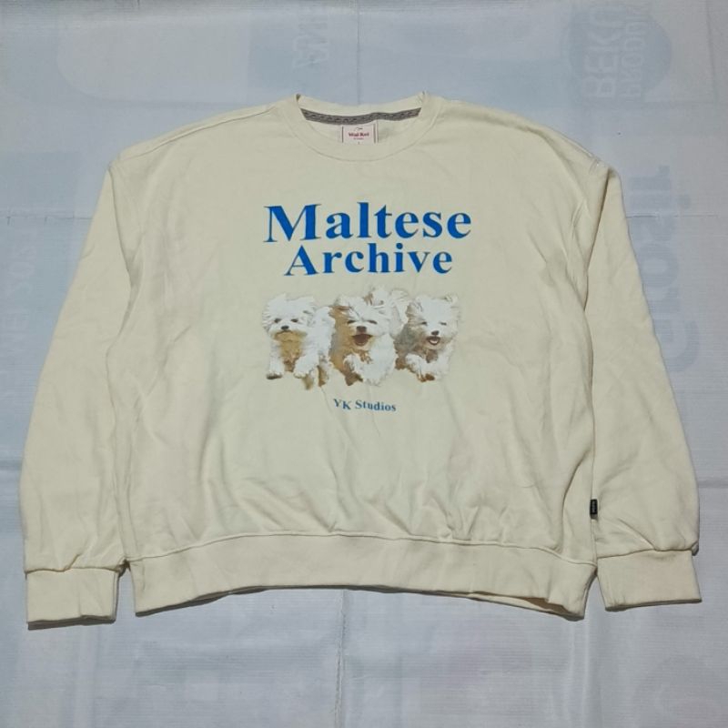 Waikei maltese archive sweatshirt