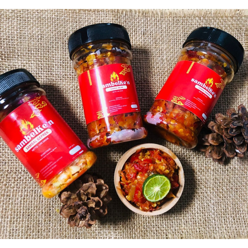 

Sambelke'n : SAMBAL BAWANG 140gr