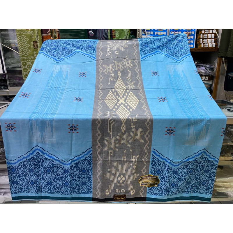 Sarung HURIYAH Batik Songket Rayon Muslim Motif Pria Berkualitas - Model Terbaru