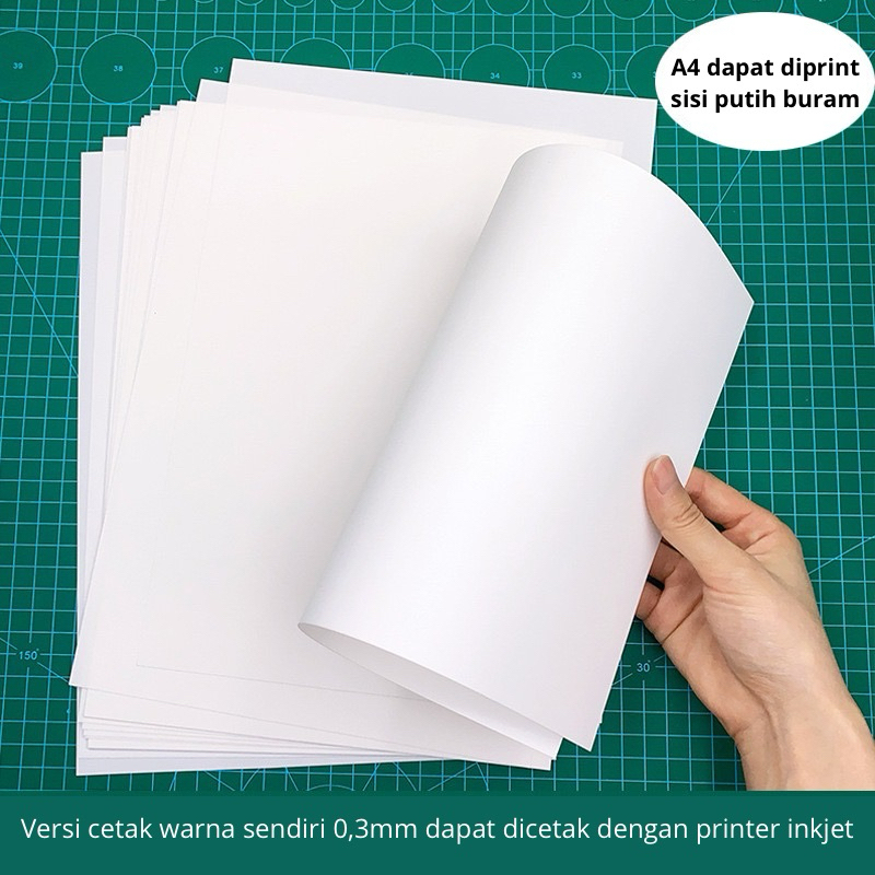 

H7Y [Ready] Isi 10 Pcs Shrink Paper A4 Heat Kertas Yang Bisa Menyusut Dengan Panas